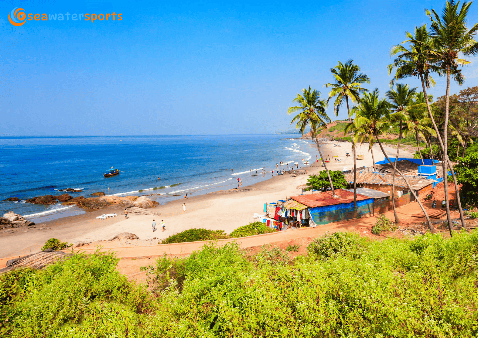 Calangute Beach — Tourist attraction near Redwings Studio Goa