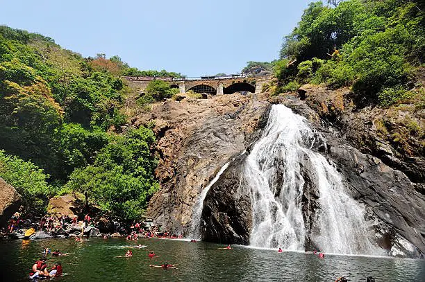 Dudhsagar Waterfalls — Tourist attraction near Redwings Studio Goa