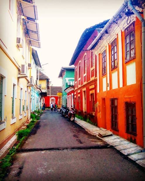 Fontainhas, Panaji — Tourist attraction near Redwings Studio Goa